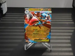 POKEMON MEGA LUCARIO EX CARD 113/217 NICE!!! - Image 1