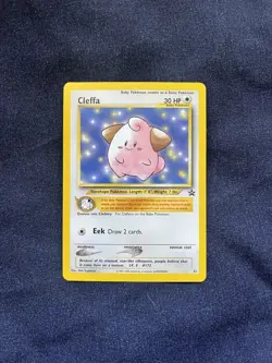 Pokemon TCG Cleffa #31 Black Star Promo WOTC Vintage Card - Image 1