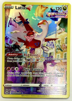 Pokemon TCG Latias GG20/GG70 Crown Zenith: Galarian Gallery Holo Card - Image 1