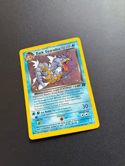 Pokemon Dark Gyarados Team Rocket Holo Rare 8/82 70 HP Stage 1 English Card - Image 3