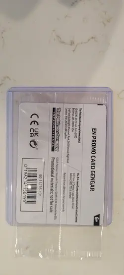 Pokemon TCG Gengar 050/088 Promo Sealed Stamped Gamestop Promo Card - Image 2