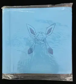 Pokemon Glaceon Eevee GX Advanced theme 480 Slots Card Sealed Binder Sleeve J70 - Image 1