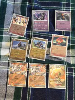 Pokemon White Flare Bulk 1 x SIR 2 x EX 6 x pokeball art cards - Image 1