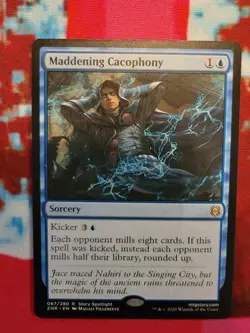 Maddening Cacophony [Zendikar Rising] MTG - Image 1