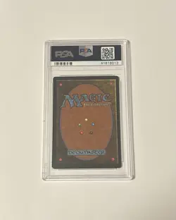 Fallen Empires Icatian Infantry Magic The Gathering 1994 MINT PSA 9 - Image 2