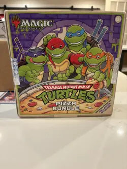 Pizza Bundle Teenage Mutant Ninja Turtles MTG TMT New Sealed Magic the Gathering - Image 1