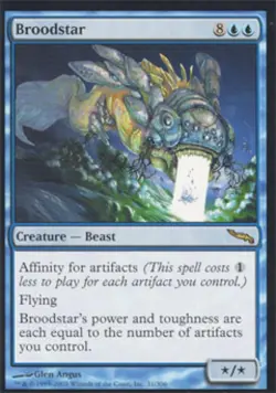 Broodstar - Medium Play MTG Mirrodin - Image 1