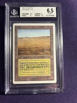 GRADED 1994 MTG REVISED SAVANNAH PSA 7 - Image 1