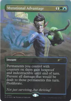 Mutational Advantage - Secret Lair Fallout - 2454 - NM Foil - Image 2