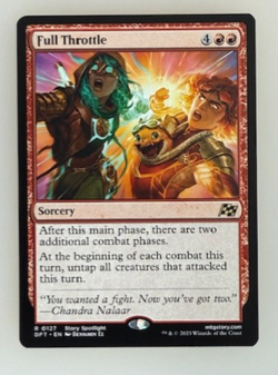 Magic the Gathering: Full Throttle Aetherdrift Regular NM - Image 1
