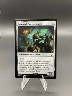 Canoptek Scarab Swarm Universes Beyond: Warhammer 40000 Regular MTG 150 - Image 1