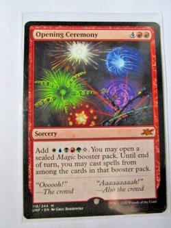 MTG Opening Ceremony UNF Rare Near Mint Pack Fresh!! - Image 1