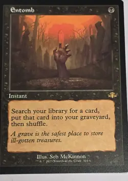 Entomb (Retro Frame) Dominaria Remastered Regular - Image 1