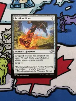 Swiftfoot Boots x1 Mtg Tarkir: Dragonstorm Commander - Image 1