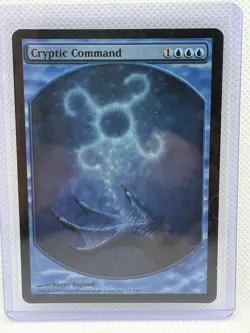 Cryptic Command Magic Player Rewards Promo Foil 1/7 - Image 1