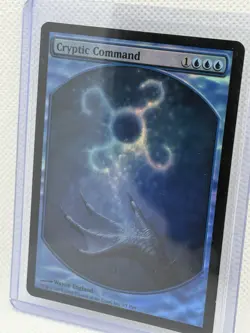 Cryptic Command Magic Player Rewards Promo Foil 1/7 - Image 2