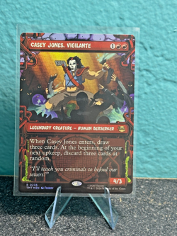 Casey Jones, Vigilante (0235) (Showcase) [TMT - 235] - NM [Foil] TCG MTG - Image 1