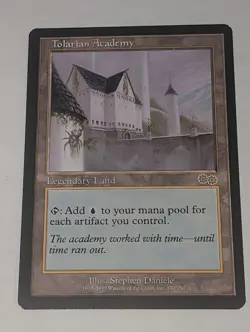 Tolarian Academy Urza’s Saga 1998 Near Mint Mtg Magic The Gathering Daniele - Image 1