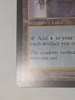 Tolarian Academy Urza’s Saga 1998 Near Mint Mtg Magic The Gathering Daniele - Image 4