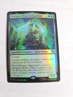 Mutagen Man, Living Ooze - MTG TMNT - Rare - NM - Foil 0124 - Image 1