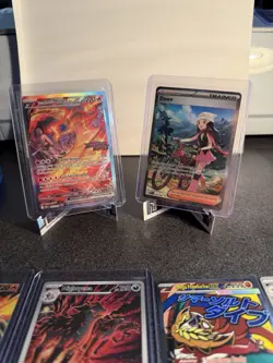 Pokemon TCG | Destined Rivals Full Art Holo Lot | Moltres, Dawn, Ethan - Image 2