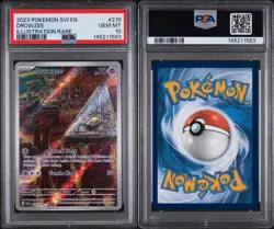 Pokemon Drowzee 210/198 SV01 Scarlet & Violet Illustration Rare Holo PSA 10 Gem - Image 3
