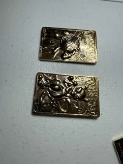 Pokemon 23K Gold Plated Cards 1999 Burger King Full set Charizard Pikachu - Image 4