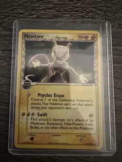 Pokemon Mewtwo Delta Species 24/110 Holon Phantoms Rare Regular 70HP Swift - Image 1