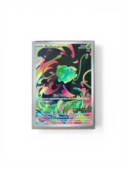 Pokemon Bulbasaur 133/132 Illustration Rare Holo Mega Evolution Stamp NM Chase - Image 3