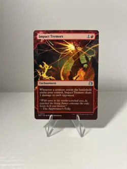 IMPACT TREMORS x1 mtg NM-M Enchanting Tales 1 Unc Wilds of Eldraine - Image 1