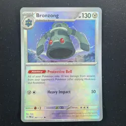 Bronzong - 067/131 - Poke Ball - Prismatic Evolutions - Pokemon Card - Image 1