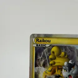 Pokemon Card Raikou HGSS19 Hgss Black StarPromo Holo LP - Image 2