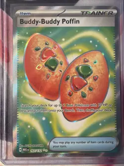 Buddy-Buddy Poffin 167/132 - Pokemon TCG Mega Evolution Ultra Rare NM - Image 1