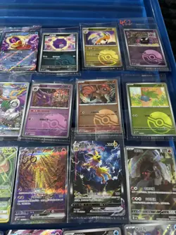 Pokemon TCG Chinese Joblot Bundle ar Sr rainbows 151 promos Vaporeon Sars x25 - Image 4