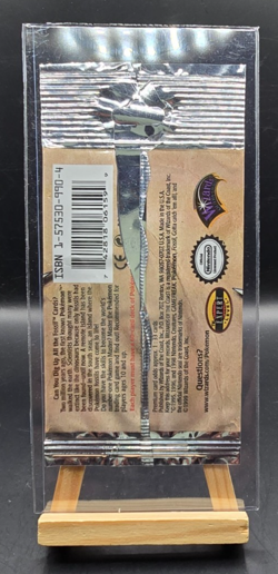 Pokemon TCG WOTC 1999 Fossil EMPTY Booster Pack Long Crimp Zapdos Art - Image 2