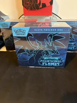 SEALED ~ Mega Evolution ~ Phantasmal Flames ETB ~ Elite Trainer Box ~ Pokemon #1 - Image 1