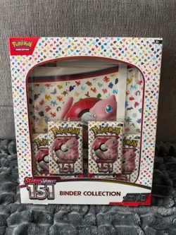 Pokemon TCG 151 BINDER COLLECTION BOX! Scarlet & Violet Factory Sealed New ✨ - Image 1