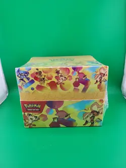 POKEMON SCARLET & VIOLET SV 151 FACTORY SEALED 10 MINI TIN DISPLAY - Image 1