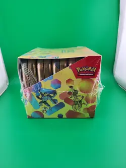 POKEMON SCARLET & VIOLET SV 151 FACTORY SEALED 10 MINI TIN DISPLAY - Image 2