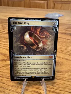 The One Ring Showcase Scrolls M0697 Lord Of The Rings MTG - Image 1