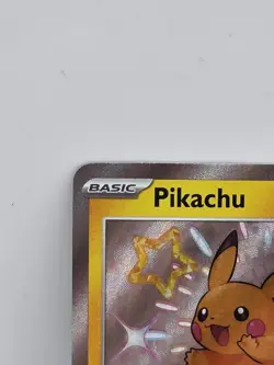 Pikachu 131/091 - Paldean Fates - Shiny Rare Holo - Pokemon TCG - NM/Mint - Image 3