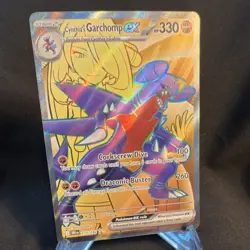 Pokemon Cynthia's Garchomp ex 215/182 Sv10 Destined Rivals Ultra Rare - NM - Image 1