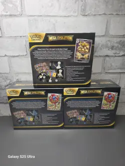 3x Brand New Sealed Pokemon TCG Mega Evolution Base Set ETB’s Lucario Gardevoir - Image 5