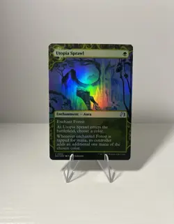 Utopia Sprawl FOIL Wilds of Eldraine: Enchanting Tales Magic MTG 0063 - Image 1