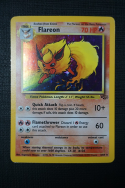 Pokemon Jungle Unlimited Flareon Holo #3 - Image 1
