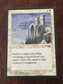 Exile MTG X1 Alliances LP Conditions see pics Front Back - Image 1