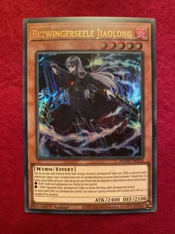 Yu-Gi-Oh! BEZWINGERSEELE JIAOLONG, AGOV-DE018, ULTRA RARE, NM, Kombi-Versand! - Image 1