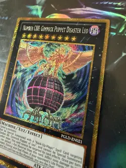 YuGiOh Number C88 Gimmick Puppet Disaster Leo - PGLD-EN021 - Gold Secret - Image 3
