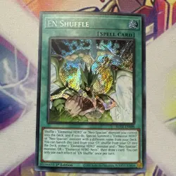 EN Shuffle BLCR-EN008 Secret Rare 1st Edition NM Yugioh - Image 1