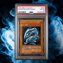 ✨PSA 4 VG/EX ✨ 2002 Starter Deck Kaiba Unlimited Blue Eyes White Dragon SDK-001 - Image 1